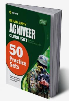50 Practice Sets Indian Army INDIAN ARMY AGNIVEER CLERK/SKT Common Entrance Exam (CEE)