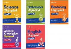 Bloom CAP Olympiad Science Mathematics Reasoning English General Knowledge Class 6 (Set of 5 books)