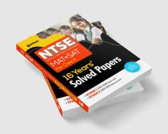 NTSE MAT + SAT 16 Years Solved Paper for Class 10 2023