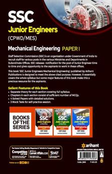 SSC (JE) Junior Engineers Mechanical Engineering Paper 1 2023