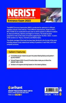 NERIST Entrance Examination 2023 NEE-I (Base Module)