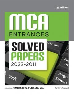 MCA Entrances Solved Papers (2022-2011) for 2023 Exam