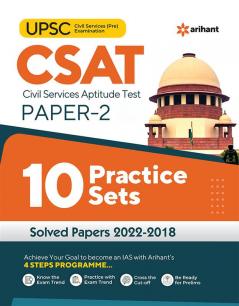 10 Practice Sets UPSC CSAT Civil Services Aptitude Test Paper 2 2023
