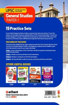 UPSC 15 Practice Sets General Studies Paper 1 2023