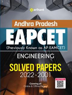 Andhra Pradesh EAPCET Engineering (2022-2001) Solved Papers For 2023 Exam