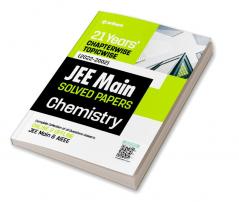 21Years Chapterwise Topicwise (2022-2002) JEE Main Solved Papers Chemistry