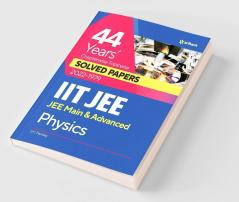44 Years  Chapterwise Topicwise Solved Papers (2022-1979) IIT JEE Physics
