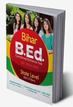 Bihar B.ed Combined Entrance Test CET 2023