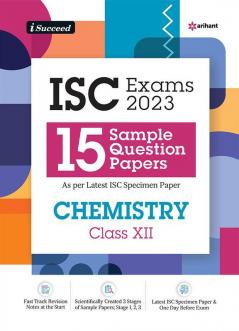 I Succeed Sample ISC Chemistry 12th