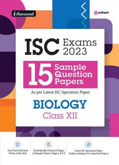 I Succeed Sample ISC Biology 12th