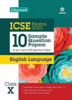 I Succeed Sample ICSE English Language 10th