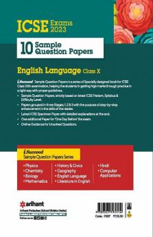 I Succeed Sample ICSE English Language 10th