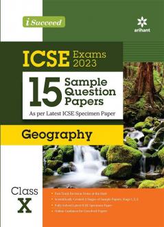 I Succeed Sample ICSE Geography 10th