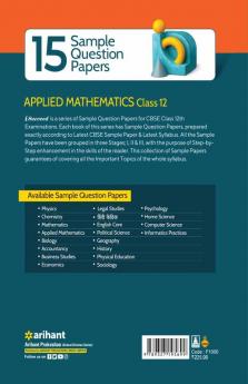 CBSE Board Exams 2023 I Succeed 15 Sample Question Papers Mathematics Class 12th