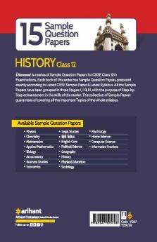 CBSE Board Exam 2023 I-Succeed 15 Sample Question Papers HISTORY Class 12th