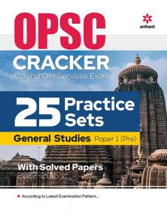OPSC 25 Practice Sets General Studies Paper 1 (Pre) With Solved Papers 2022-2015