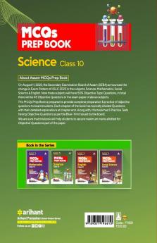MCQ Prep Book Science Class 10 HSLC Assam 2023