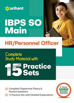 IBPS SO Main HR and Personnel Officer 15 Practice Sets 2022
