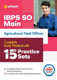 IBPS SO Main Agricultural Field Officer 15 Practice Sets 2022