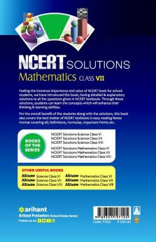 NCERT Solutions Mathematics for class 7th