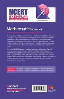 NCERT Exemplar Problems-Solutions Mathematics class 12th