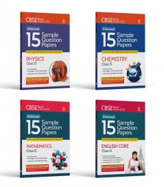 CBSE Board Exam 2023 I-Succeed 15 Sample Question Papers  Physics Mathematics Chemistry English Core for Class 12th ( Set of 4 Books )