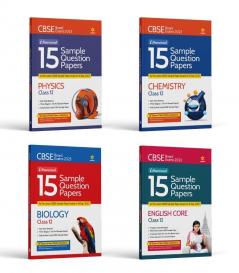CBSE Board Exam 2023  I-Succeed 15 Sample Question Papers  Physics Chemistry Biology English Core Class 12th  ( Set of 4 Books )