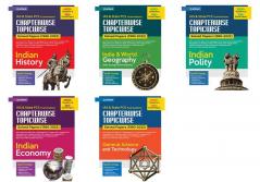 IAS & State  PCS Examinations CHAPTERWISE TOPICWISE Solved Papers (1990-2022) Indian & World Geography Indian Polity General Science and Technology Indian History Indian Economy ( Combo Set of 5 Books )