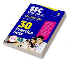 SSC CHSL (10+2) Combined Higher Secondary Level Tier 1 30 Practice Sets 2023