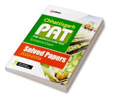 Chhattisgarh PAT Pre Agriculture Test Entrance Exam Solved Papers 2022-2006
