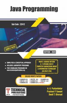 Java Programming for MSBTE I Scheme (IV - Comp)