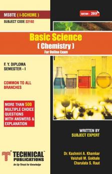 Basic Science Chemistry for MSBTE I Scheme (I - Common - 22102)