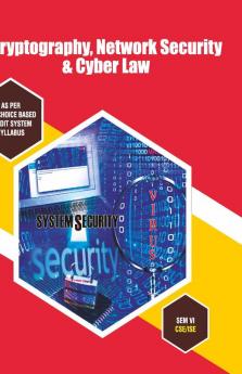 Cryptography Network Security & Cyber Law for BE VTU Course 15 CBCS (VI- CSE - 15CS61)