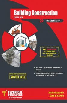 Building Construction for MSBTE I Scheme (III - CE/CR/CS - 22304)