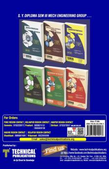 Strength of Materials for MSBTE I Scheme (III - ME - 22306)