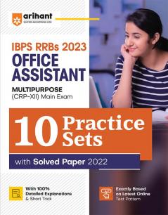 Arihant 10 Practice Sets For Ibps Rrbs Office Assistant Multipurpose Main Exam 2023