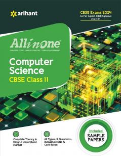 All In One Class 11th Computer Science for CBSE Exam 2024