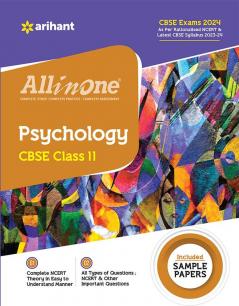 All In One Class 11th Psychology for CBSE Exam 2024