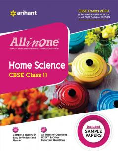 All In One Class 11th Home Science for CBSE Exam 2024