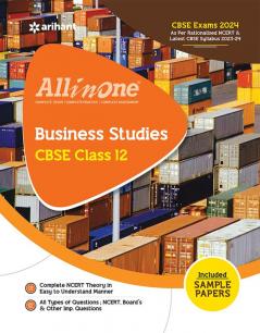 All In One Class 12th Business Studies for CBSE Exam 2024