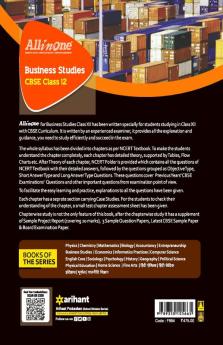 All In One Class 12th Business Studies for CBSE Exam 2024