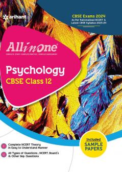 All In One Class 12th Psychology for CBSE Exam 2024