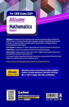 All In One Class 9th Mathematics for CBSE Exam 2024