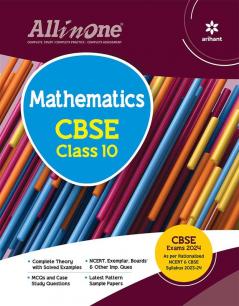 All In One Class 10th Mathematics for CBSE Exam 2024