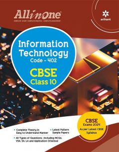 All In One Class 10th Information Technology for CBSE Exam 2024