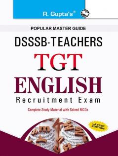 DSSSB: Teachers TGT English Exam Guide