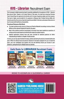 KVS: Librarian Recruitment Exam Guide