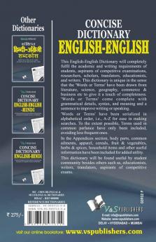 Concise English - English Dictionary