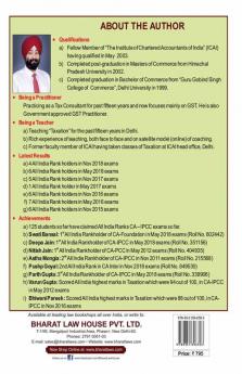 Tax Laws (A.Y. 2019-20)