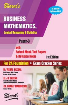 Business Mathematics Logical Reasoning and Statistics (Paper 3)